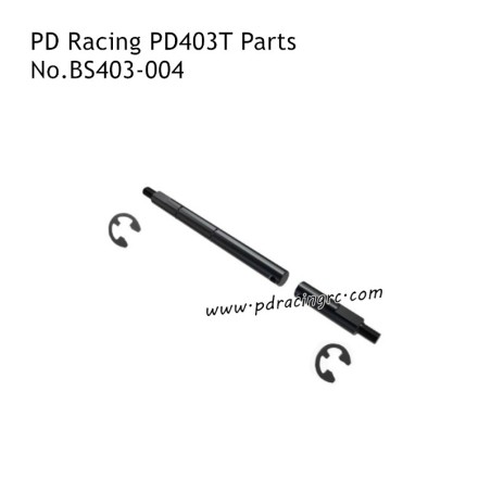 PD Racing PD403T RC Motorbike Parts Rear Shaft BS403-004