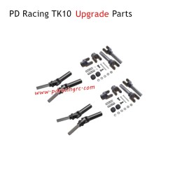 PD Racing TK10 RC Truck Upgrade Parts Metal Slider Shafts Assemblies