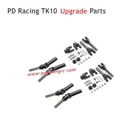 PD Racing TK10 RC Truck Upgrade Parts Metal Slider Shafts Assemblies