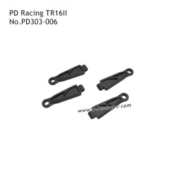 PD Racing TR16II PD304T Brushed RC Car Parts Front and Rear Upper Arm PD303-006
