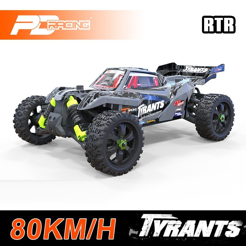 PD Racing T8 1/8 2.4G 4WD High Speed RC Truck RTR Gray