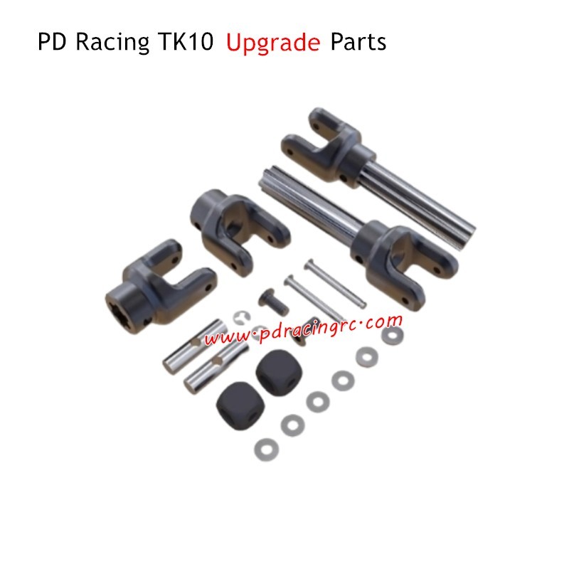 PD Racing TK10 Upgrade Parts Metal Slider Shafts
