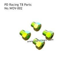 PD Racing T8 Spare Accessories 17mm Tire Bonding WOV-004
