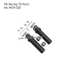 PD Racing T8 Spare Accessories -E-Clip Slide Rod Shaft Male Assembly WOV-020