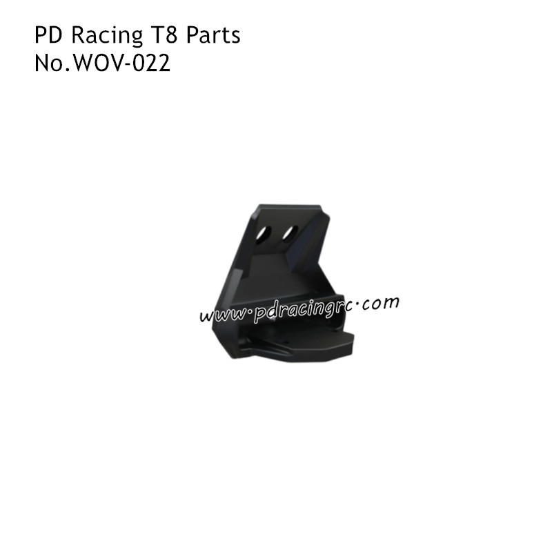 PD Racing T8 Spare Accessories Front Bumper Bracket WOV-022