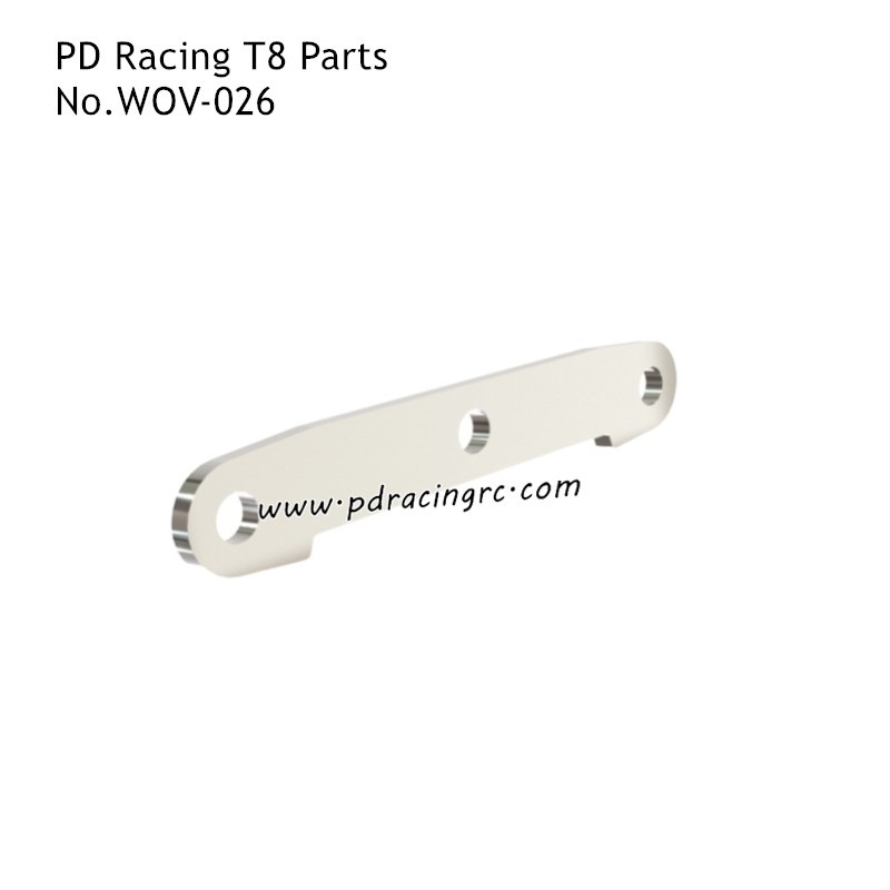 PD Racing T8 RC Car Parts Rear Shock Absorber Mounting Plate WOV-026