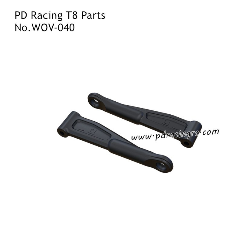 PD Racing T8 RC Car Parts Rear Upper Swing Arm WOV-040