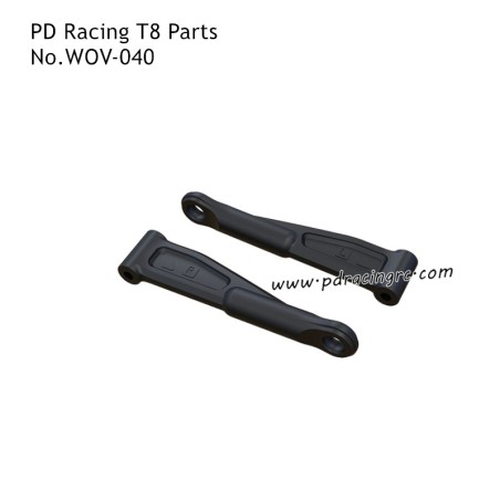 PD Racing T8 RC Car Parts Rear Upper Swing Arm WOV-040
