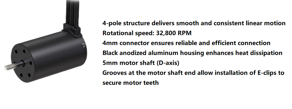 PD Racing T8 Parts Motor Overview