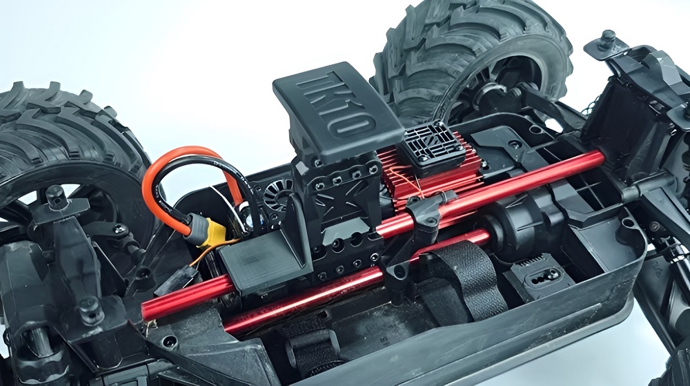 PD Racing TK10 V3 Upgrade Parts Body Support Assembly Black