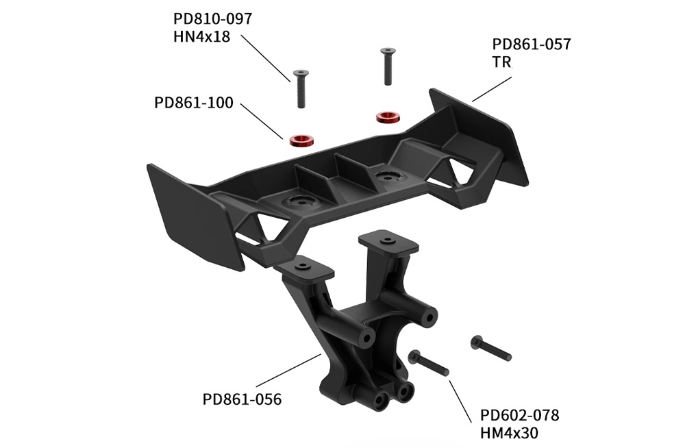 PD-RACING-TK10-Upgrade-Parts-Rail-Wing-Overview